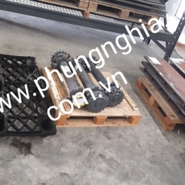 TRỤC VÀ NHÔNG KÉO BĂNG TẢI VOGELE DEMAG DYNAPAC